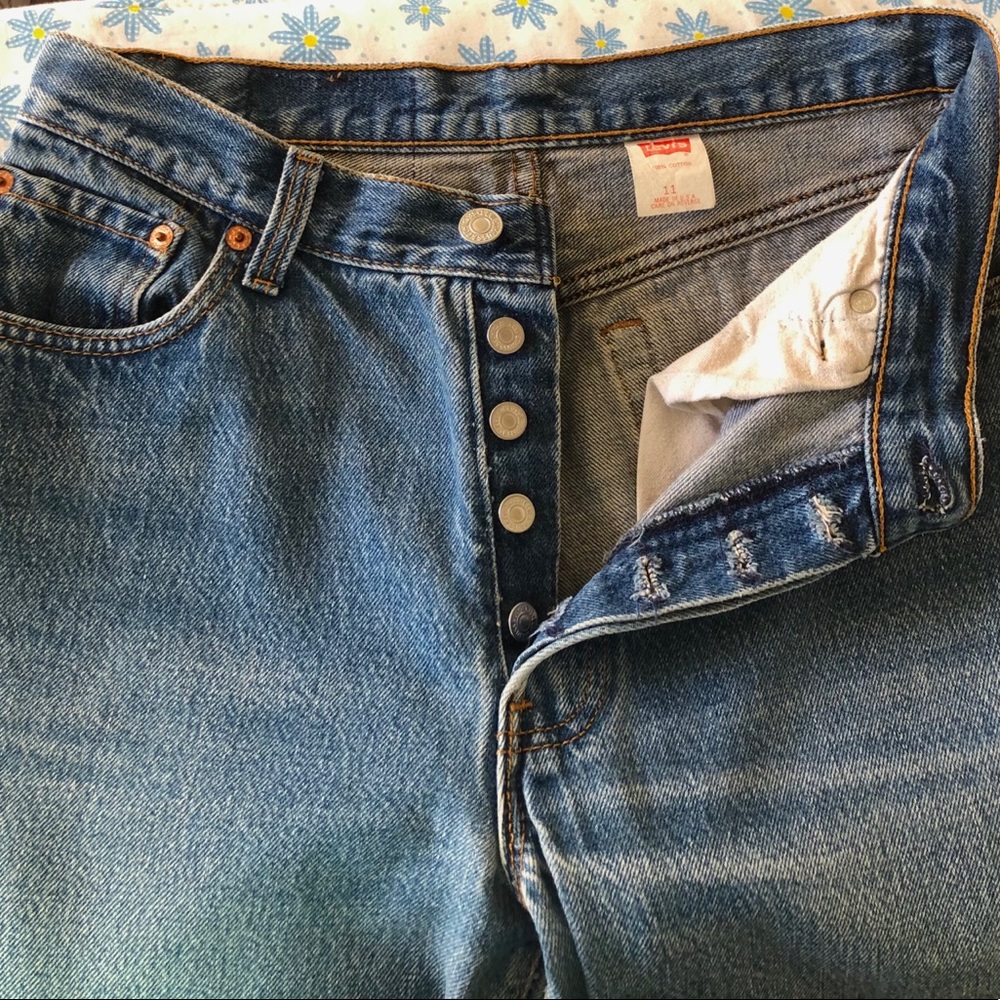 ‘80s 17501 Levi’s Blue Jeans 30Wx30L (11)